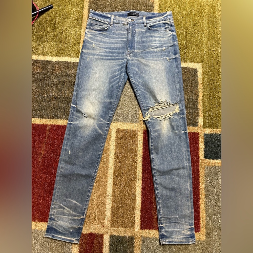 Amiri ripped denim jeans